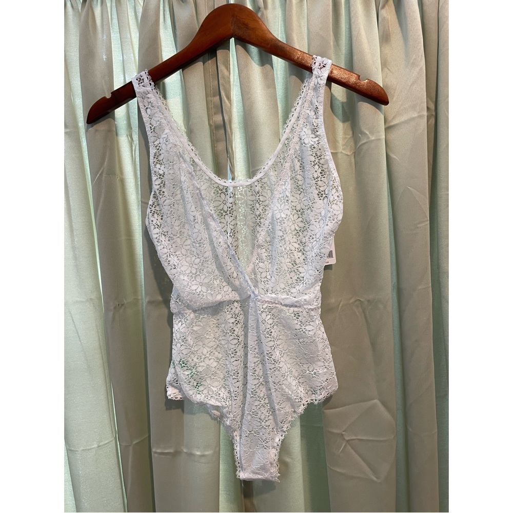 White Lace Bodysuit